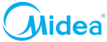 Логотип фирмы Midea в Уфе